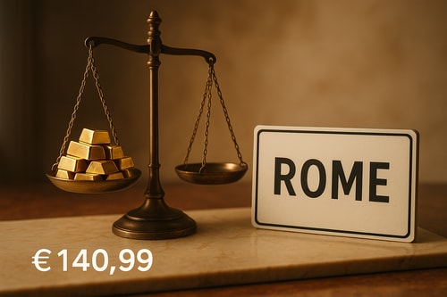 Differenze prezzo oro Roma