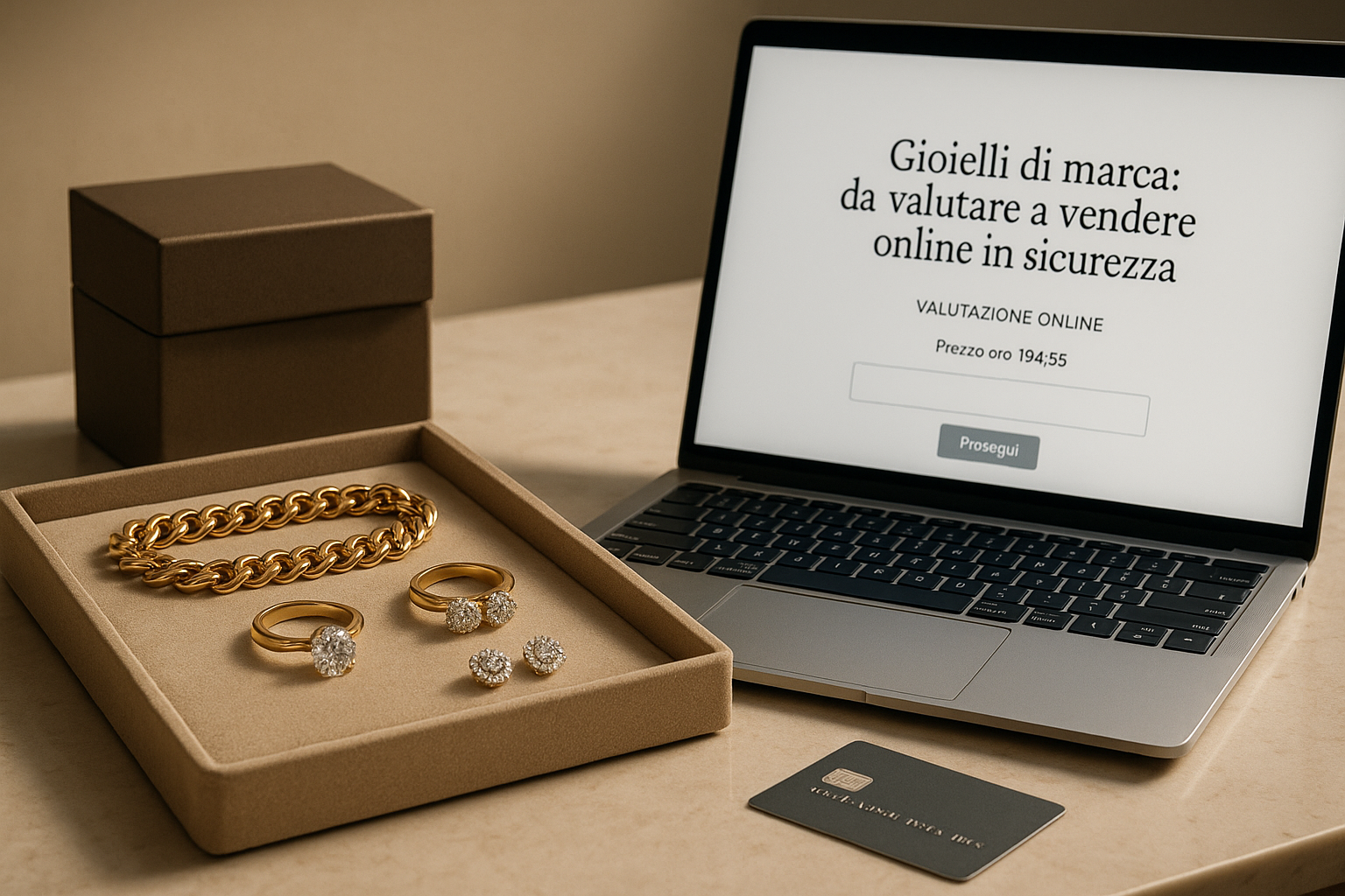 Gioielli di marca: da valutare a vendere online in sicurezza