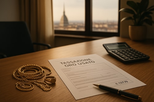 Tassazione oro usato a Torino: tutto quello che devi sapere