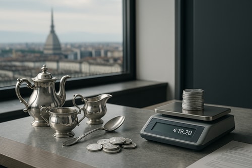 Compro argento a Torino: dove massimizzare i guadagni