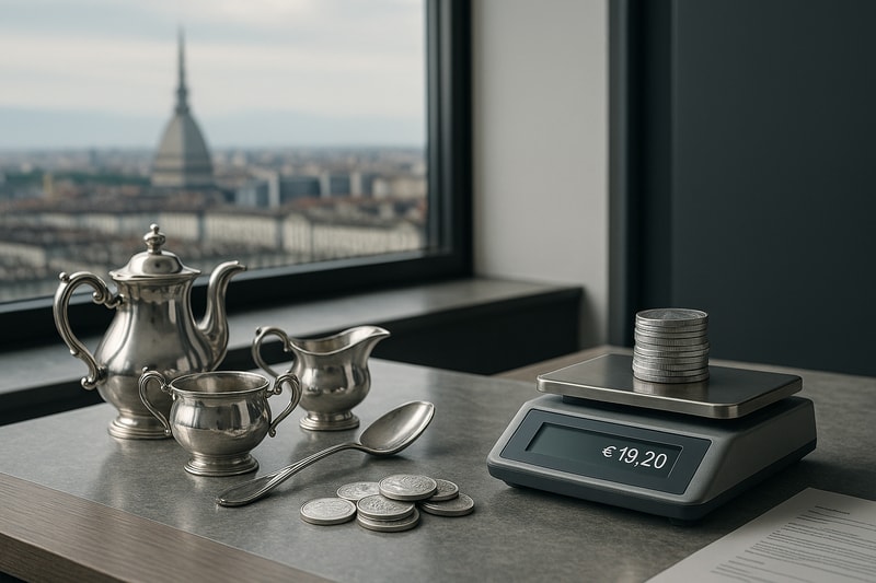 Immagine per Compro argento a Torino: dove massimizzare i guadagni