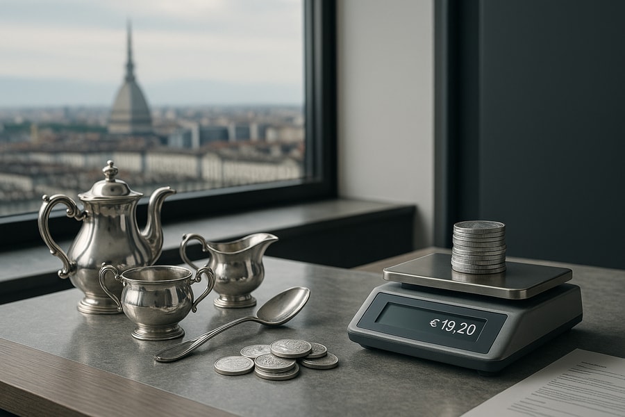 Compro argento a Torino: dove massimizzare i guadagni