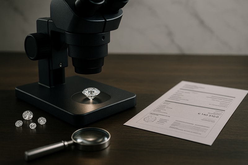 Immagine per Guida per evitare truffe quando si vendono diamanti