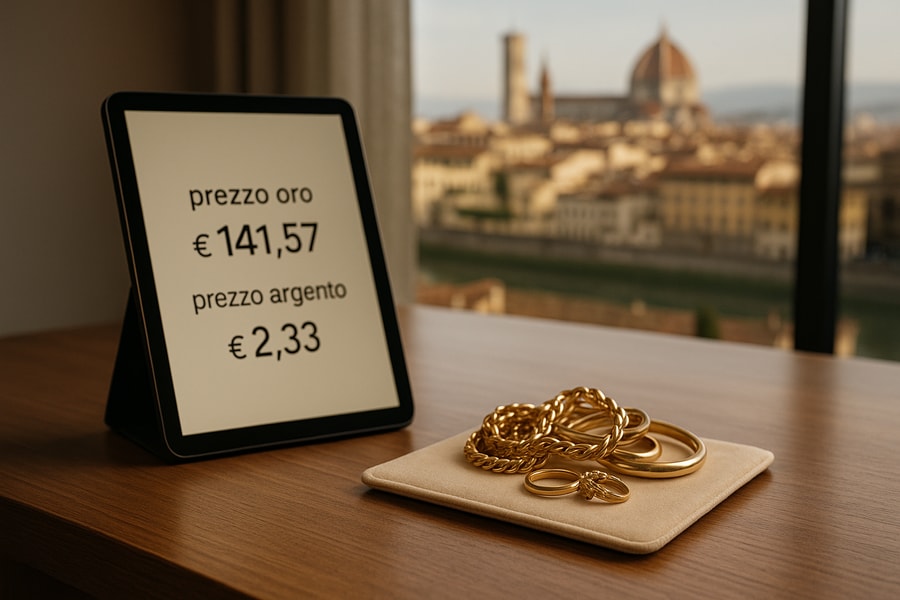 Come vendere oro a Firenze senza rischi