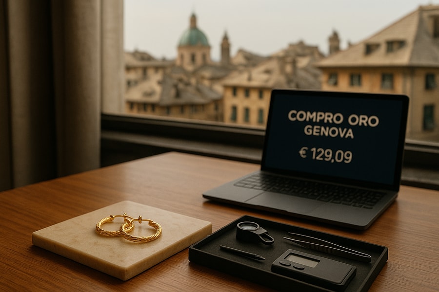 Compro oro a Genova: i segreti di una scelta sicura