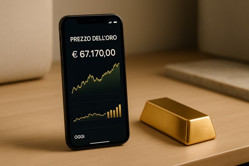 Immagine per Miglior app per controllare il prezzo dell’oro