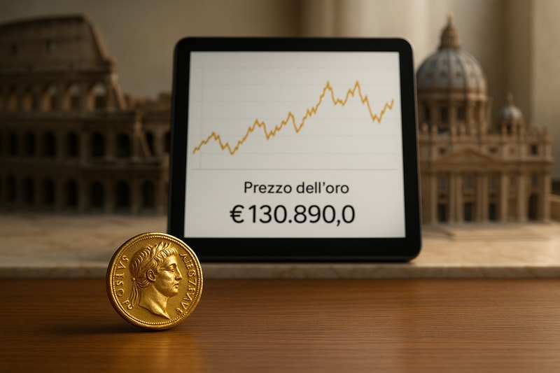 Immagine per Cosa incide sul prezzo dell’oro usato a Roma?