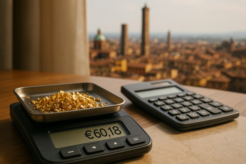 Immagine per Quanto vale oggi un grammo di oro a Bologna?