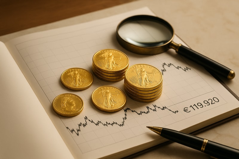Immagine per Monete d’oro da investimento: cosa ne influisce il valore?