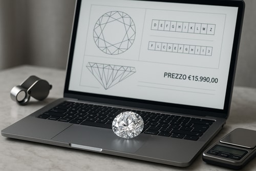 Tutto ciò che serve per valutare diamanti online
