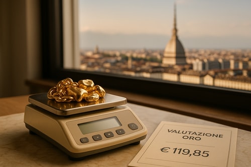 Valore oro usato: come ottenerne una stima accurata a Torino