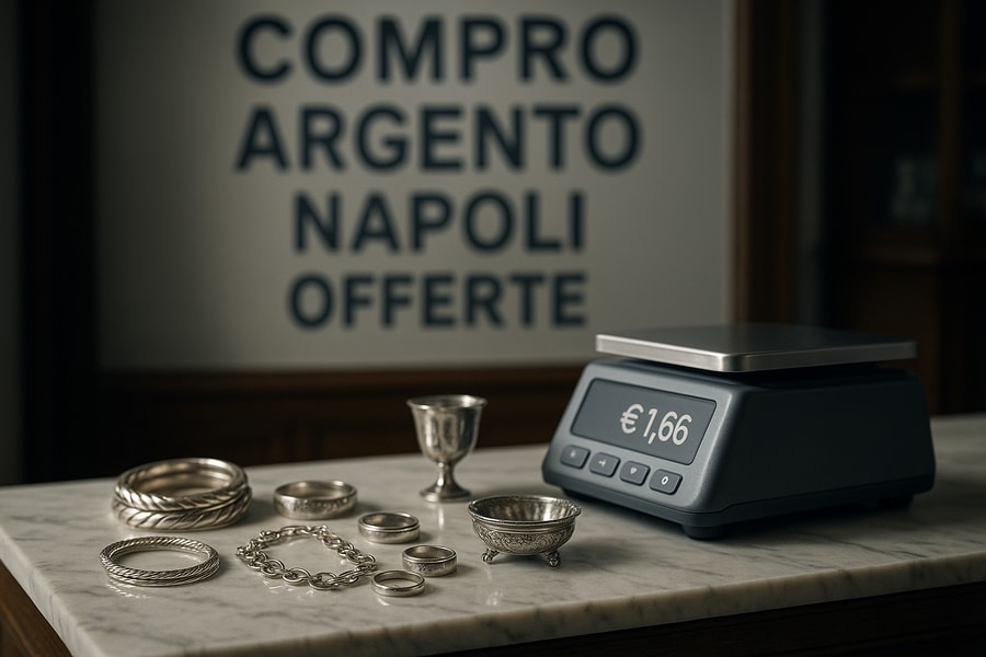 Compro argento a Napoli: dove trovare le migliori offerte