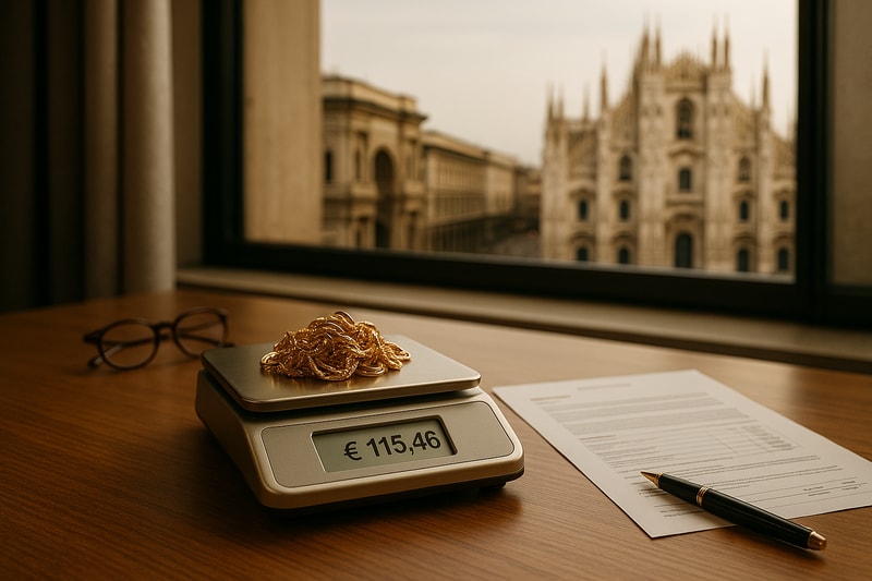 Immagine per Vendere oro usato a Milano in sicurezza: i passi essenziali