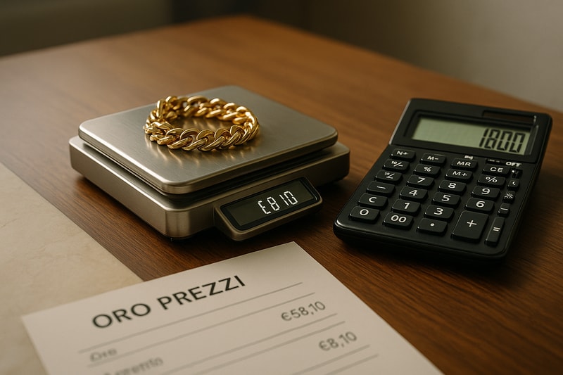 Immagine per Come calcolare il valore reale del tuo oro a Verona