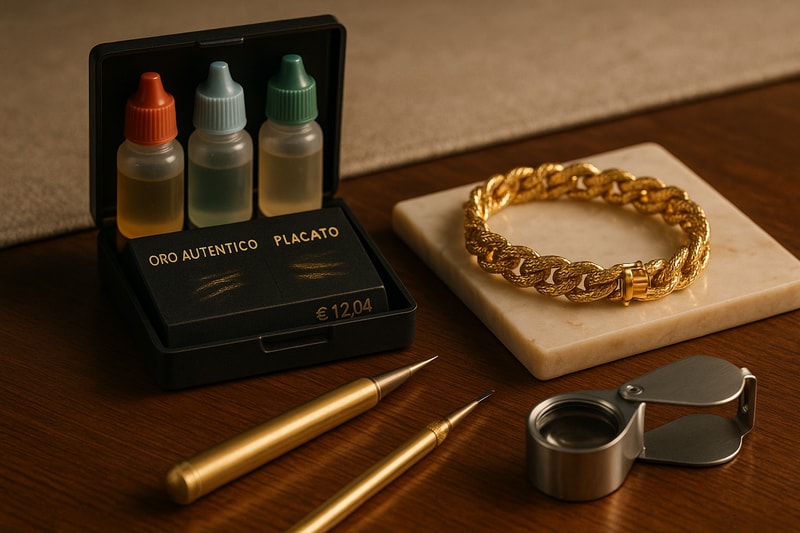 Immagine per Come distinguere l’oro autentico dal placcato: consigli utili