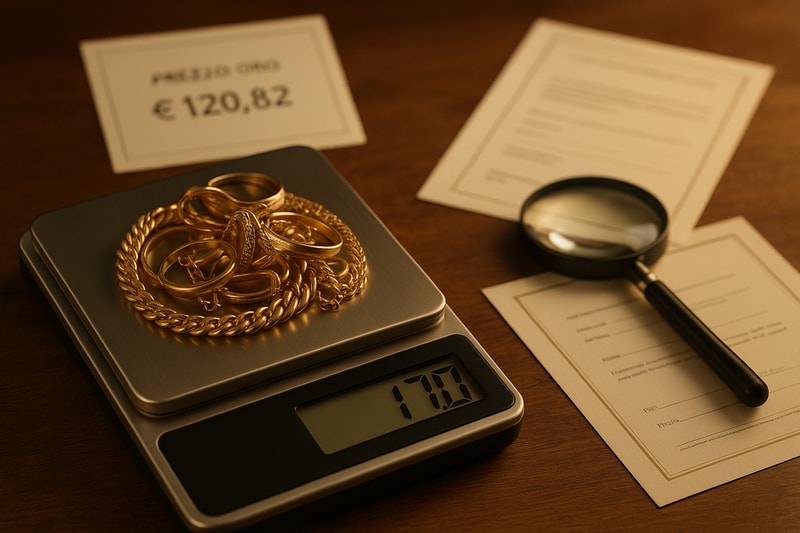 Immagine per Valutazione oro usato a Bologna: i dettagli che contano